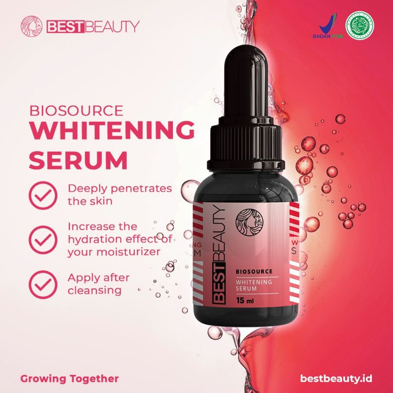 WHITENING SERUM BEST BEAUTY 15ml BIOSOURCE