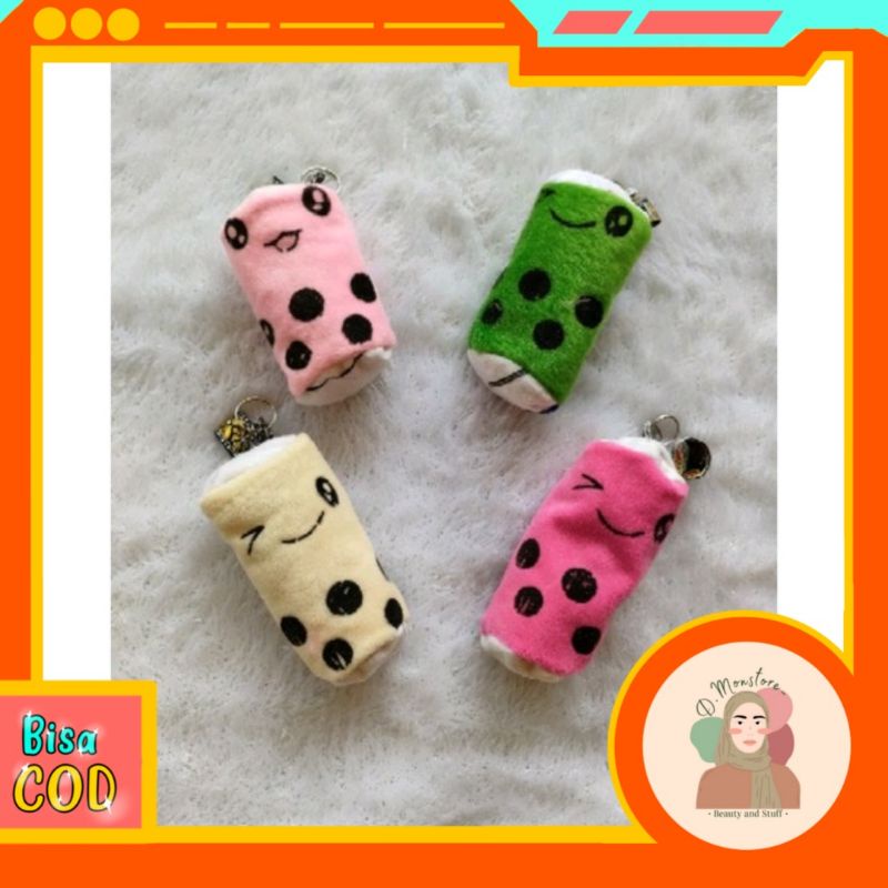 Gantungan Kunci Boneka Boba || Ganci Boneka Boba Kain