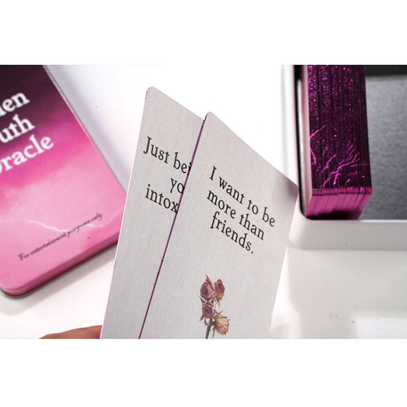 The Hidden Truth Oracle dengan Kotak Kaleng pinggiran Pink