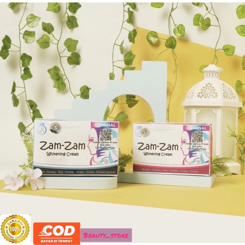 ZAM2JK Cream Zamzam Hijab 2022 Cream Zamzam Original / cream zam zam original 100% / bedak krim zamz