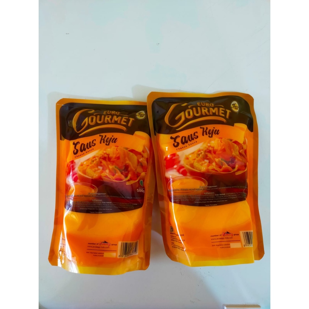 

Euro Gourmet Saus Keju 500gr Free Bubble Wrap dan Dus Tebal