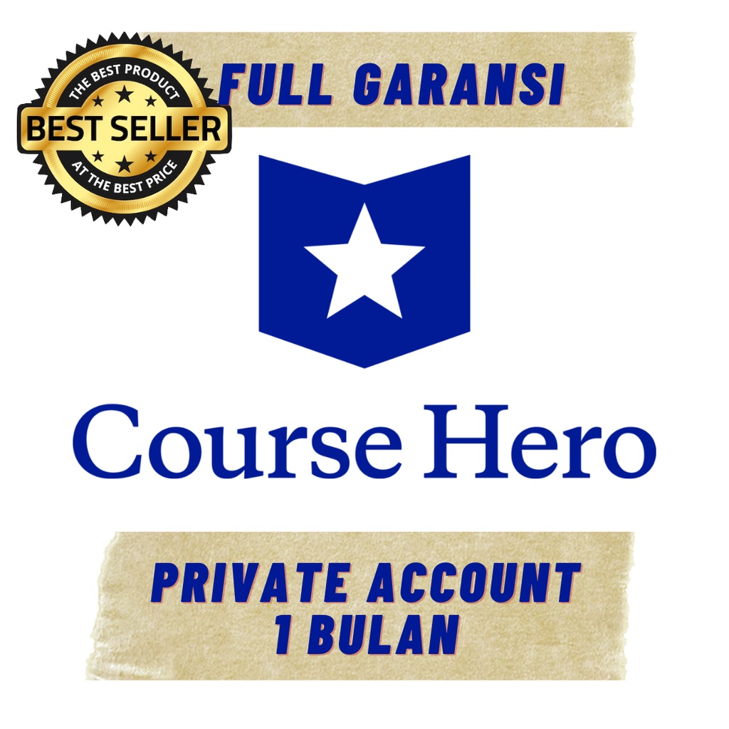 COURSE HERO 1 BULAN PREMIUM SOFTWARE