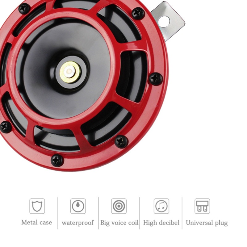 Zzz Klakson Angin Elektrik 12V 110DB Untuk Motor / Mobil