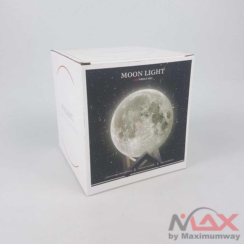 Lampu Pajangan Meja Dekorasi Plus Emergency 8 Jam bisa 16 Warna plus remote Lampu Tidur 3D Printed Moon Night Light Lamp 16 Color LED Moon Lamp Nightlight Fairy Table Bedroom Bedside Cute Birthday Party Decoration Christmas Gifts Kids Night Lights