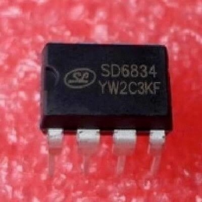SD6834 SD 6834 IC Konverter AC DC Dip-8 PWM Controller SMPS