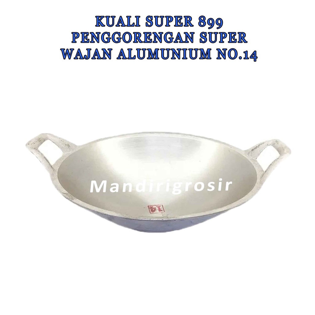 Penggorengan * Kuali Super 899 * Wajan Alumunium * Anti Karat dan Anti Pecah