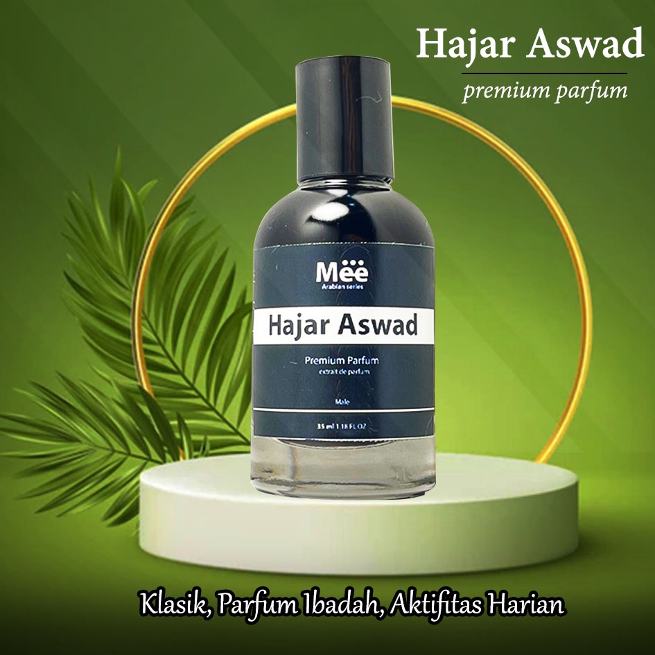 Parfum Parfume Farfum Pria Ibadah Arabian Hajar Aswad Aroma Parfume Khas Hajar Aswad Eau De Parfume