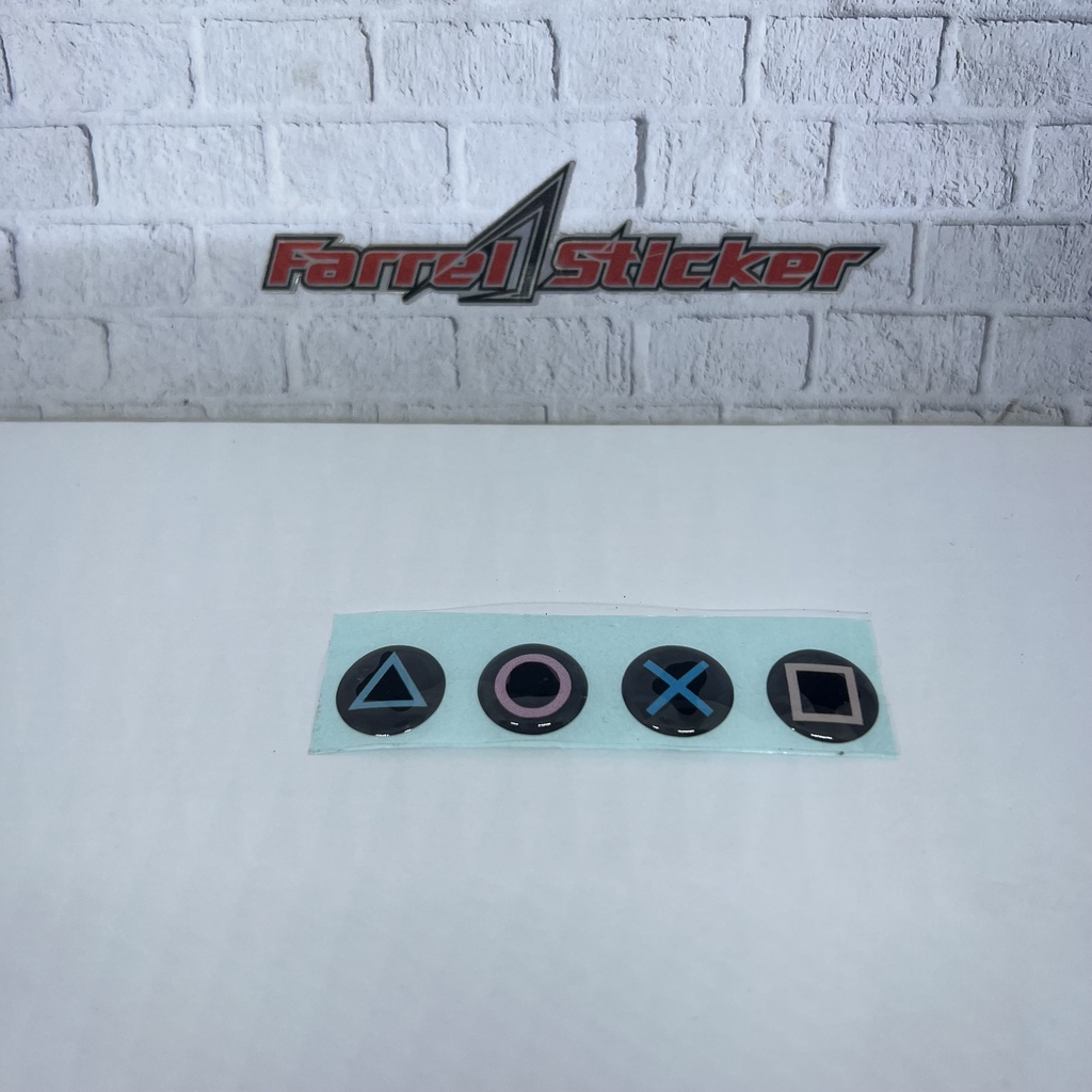 STIKER JOYSTICK STICKER TIMBUL EMBLEM JOY STICK PlayStations