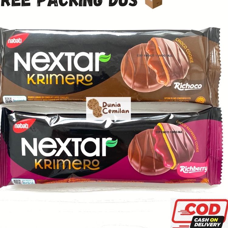 

BEST PRICE ボ [TERMURAH!] Nextar Krimero SATUAN 28gr - Biskuit Chocolate Raspberry Enak Murah WQ✤