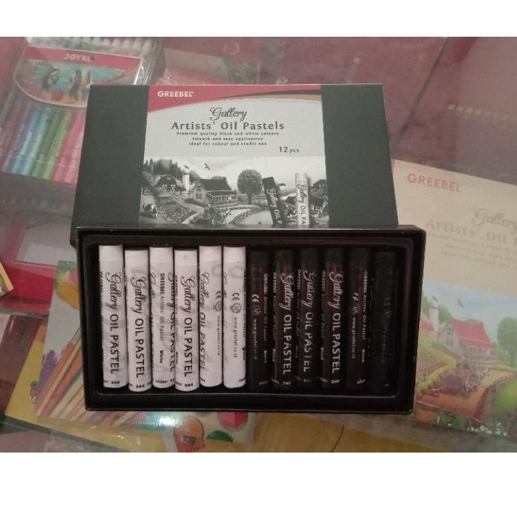 

BARU SPESIAL Ecer crayon soft oil pastel greebel artists black and white hitam putih ♬ 855