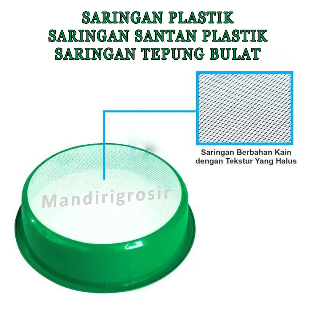 Saringan Santan Plastik * Saringan * Ayakan Tepung * Saringan Multifungsi