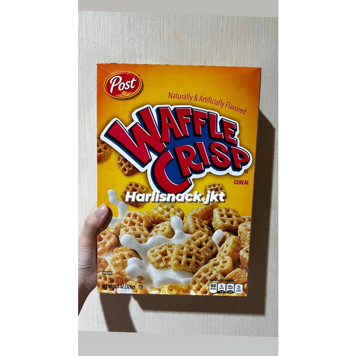 

POST WAFFLE CRISP CEREAL USA - SEREAL BYHARLISNACK