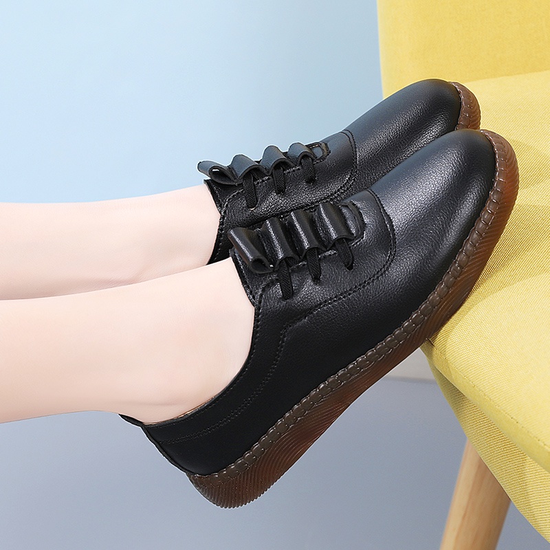 FOKU Sepatu Flat Wanita ️️Lembut Loafers Wanita Kerja Flatshoes Terbaru