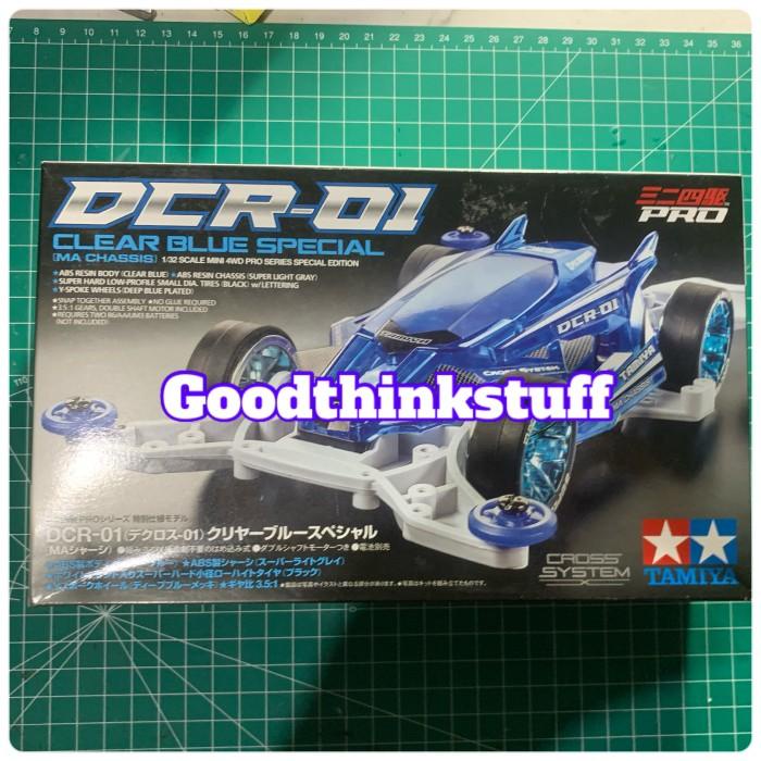 Tamiya Original DCR 01 DCR Clear Blue ( MA Chassis )
