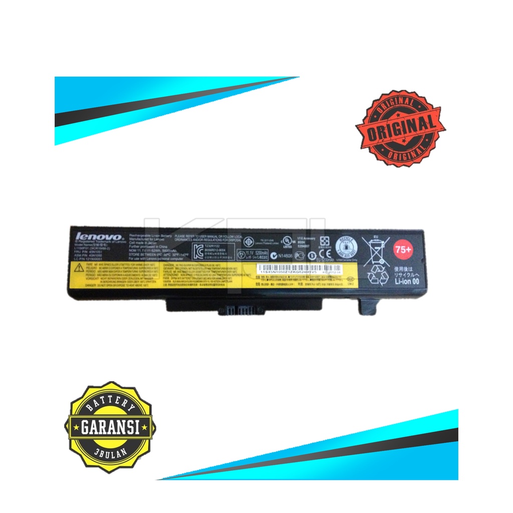 Baterai Battrey Laptop Lenovo ThinkPad E330 E335 E340 E430 E435 Original
