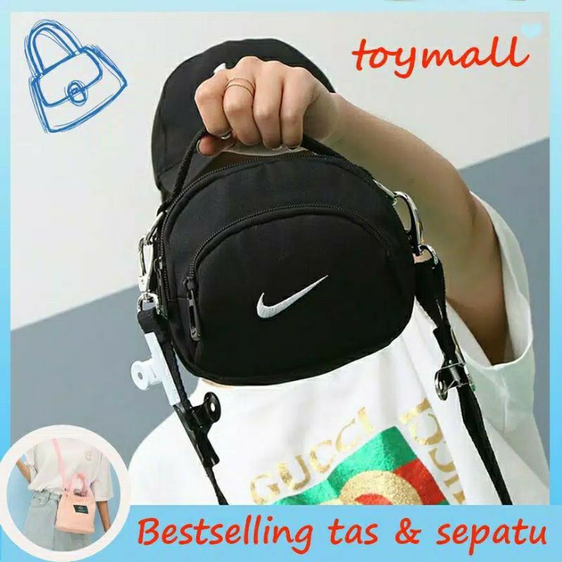 TAS SELEMPANG NIKE VIRAL UNICEX MINI IMPORT PRIA & WANITA | korean stely | Tas