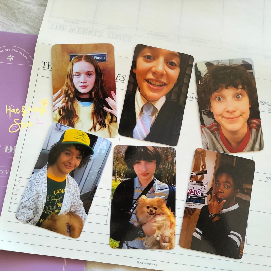 Stranger Things Unofficial PC Photocard (Childhood ver)