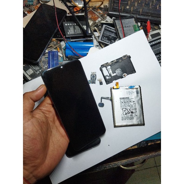 Lcd touchscreen Samsung M20 Bonus Banyak CABUTAN