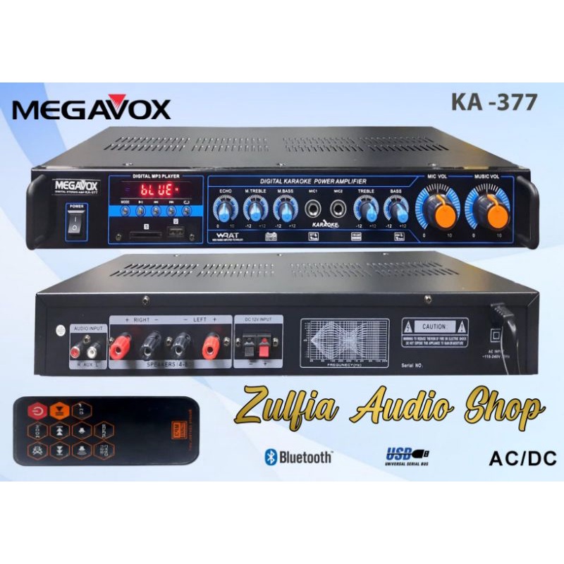 POWER AMPLIFIER MEGAVOX KA 337 POWER MINI MEGAVOX