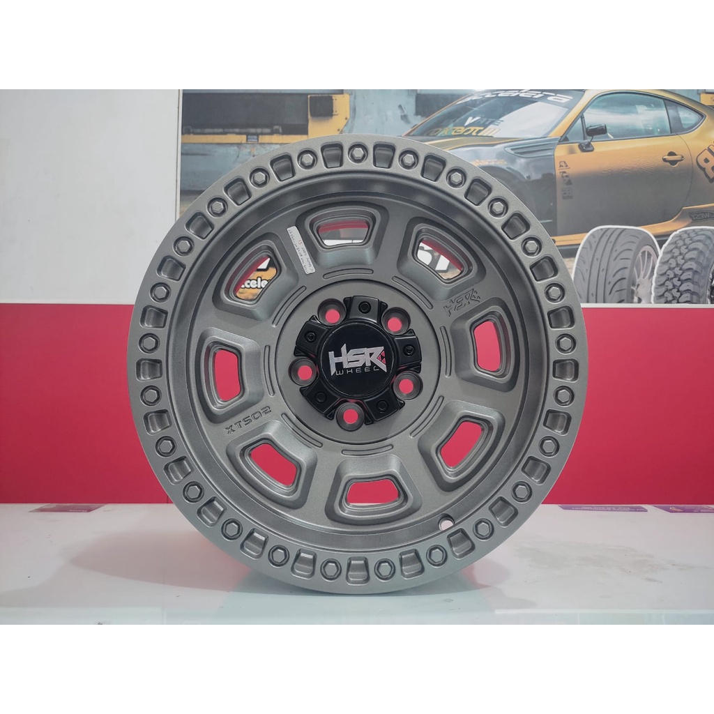 Velg Mobil Ring 15 HSR XTS02 untuk Xover, L300, Juke, Innova, CRV, dll