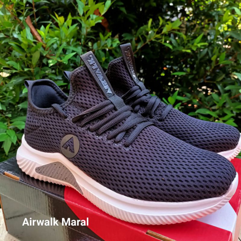 Sepatu Pria Airwalk Maral Black Original Sport/Casual