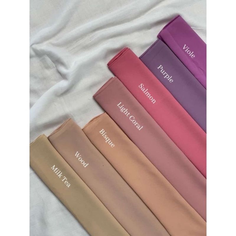 PASHMINA KUDUNG JILBAB CERUTY BABYDOLL HIJAB WANITA FASHIONABLE POLOS BAGUS MURAH