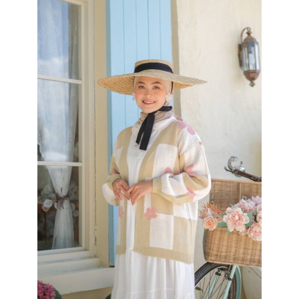 Flower Lola Cardy Rajut Premium Cardy Lola Flower Cardy Rajut Tebal Outer Rajut