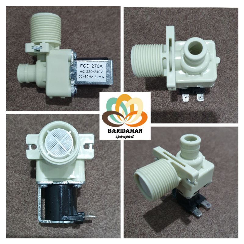 WATER VALVE SELENOID MESIN CUCI LG Sanyo FCD 270A