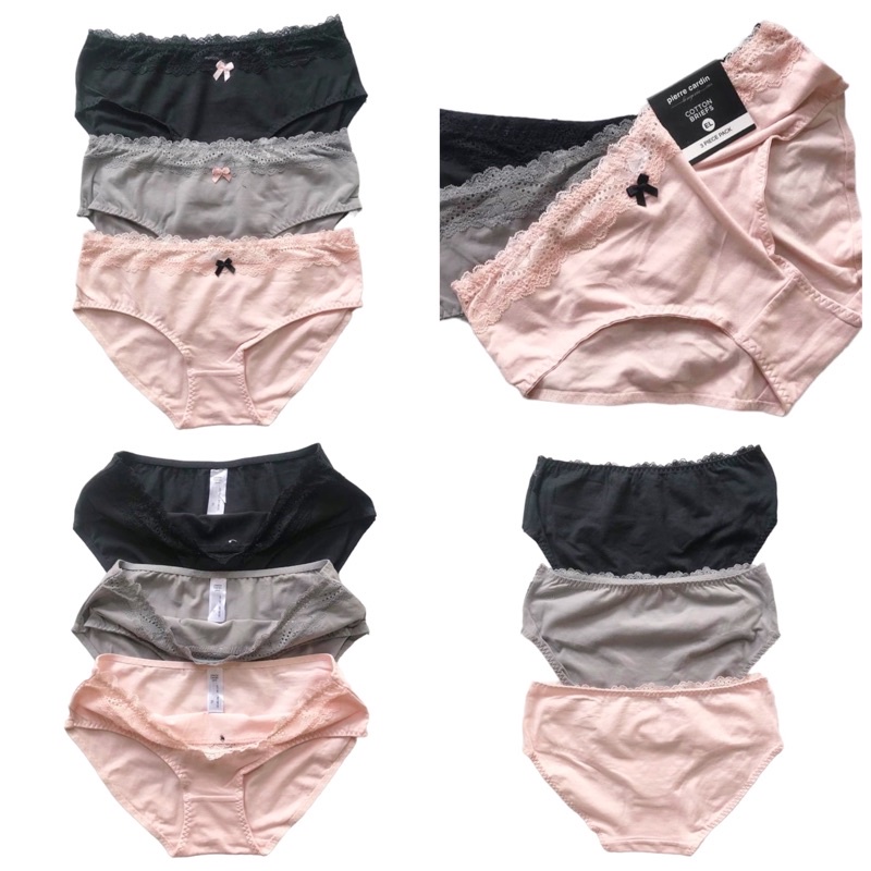 Pierre cardin panty pack isi 3 tipe 507-6812C branded sale EL/XL