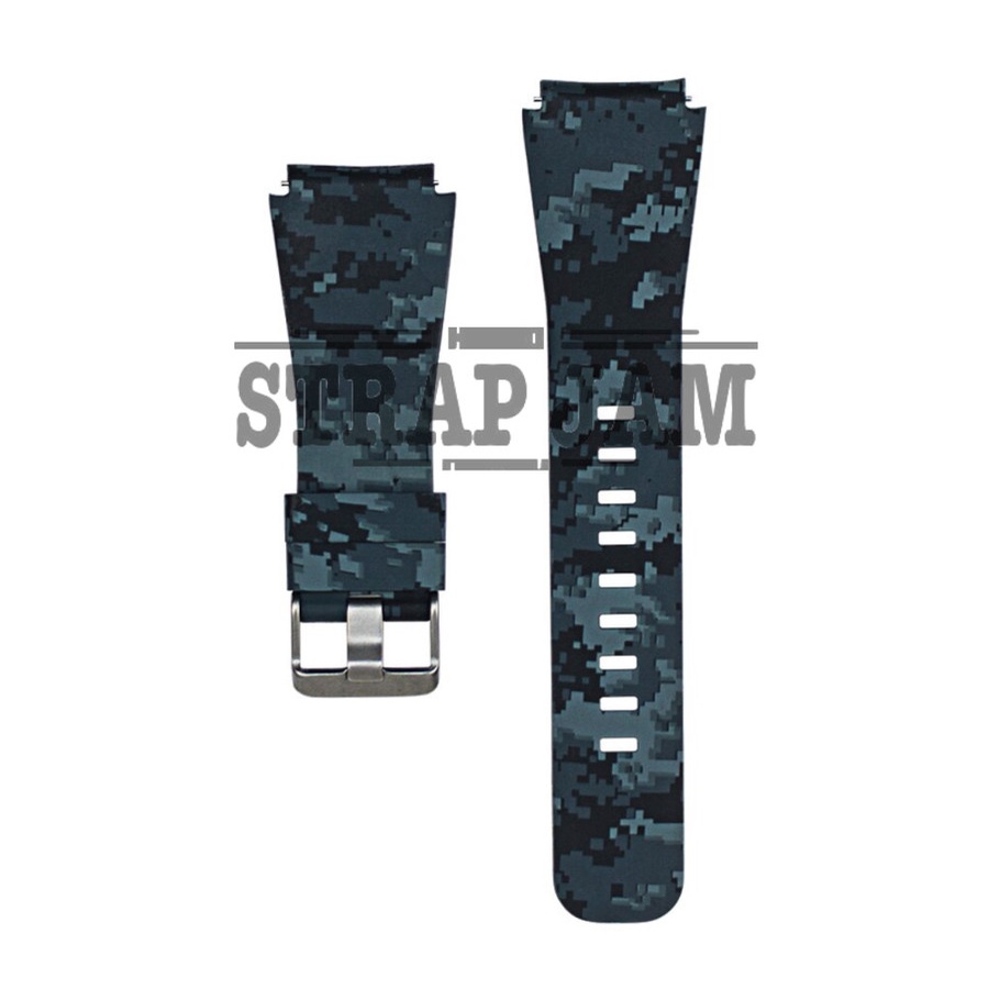 Tali Jam Vyatta Fitme XP / XPS 2022 - Strap 22mm Rubber Silikon Camo Army