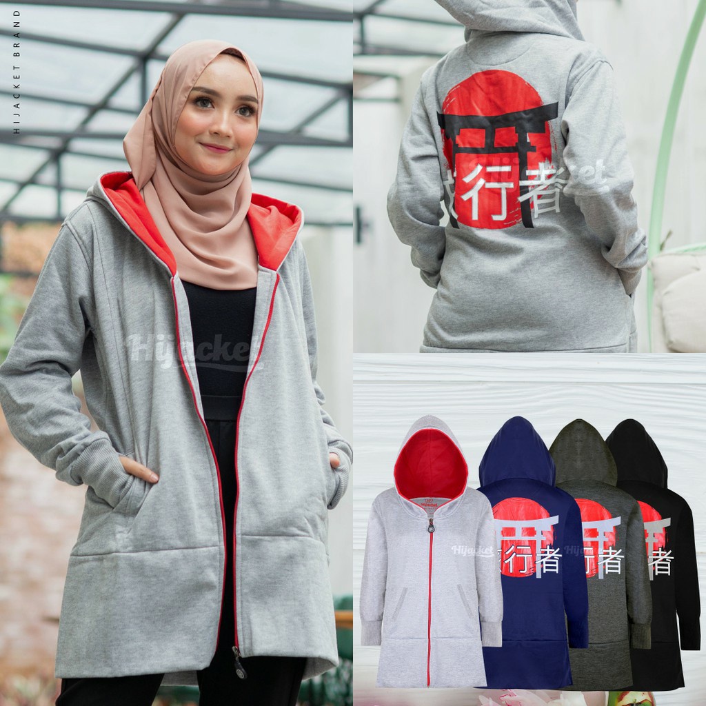 Jaket Hijaber model Japan Street Hijacket pertama diindonesia