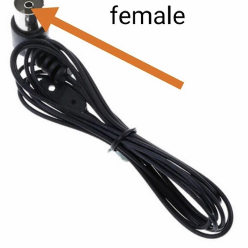 Model Baru--Antena FM Radio HiFi Indoor 75ohm Unit Konektor Adaptor Stereo