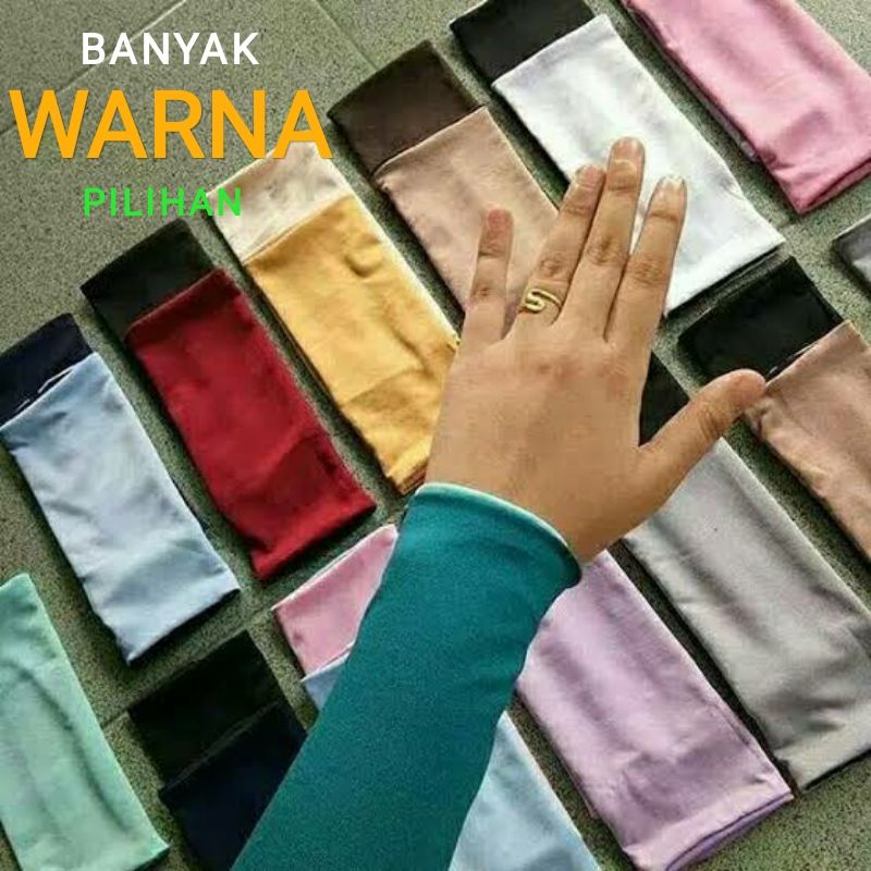 Handsock Bolak Balik ~~ handsock 2 warna handsock tangan handshock muslimah handsock jempol handsock cicin handsock curly manset  manset baju  manset tangan  manset bolbal  manset 2 warna manset lengan panjang manset