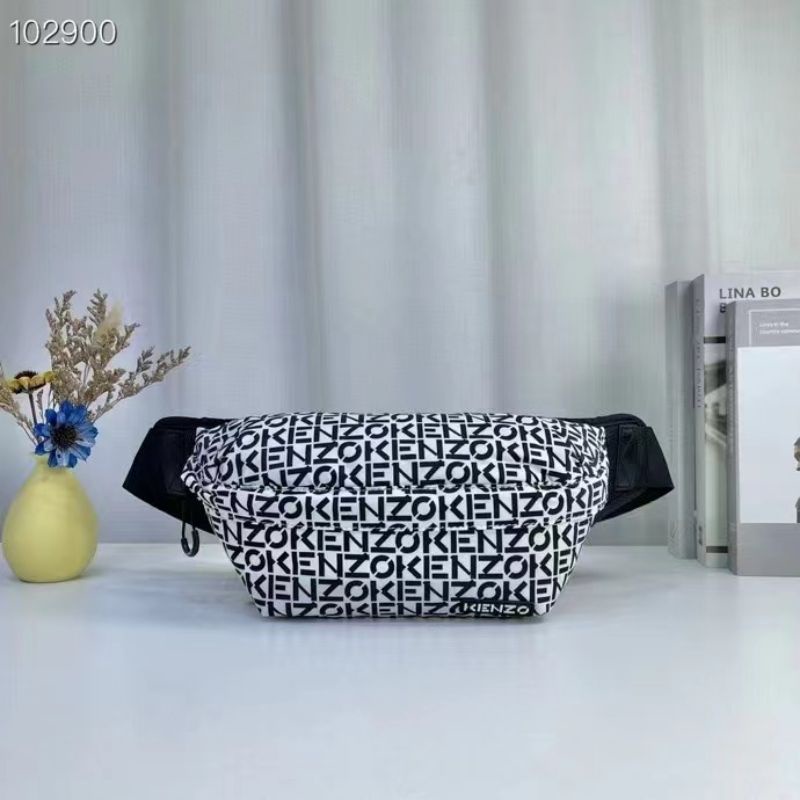tas KNZ0 monogram belt bag repeat bumbag kenjo nylon branded top P1SHOES new model