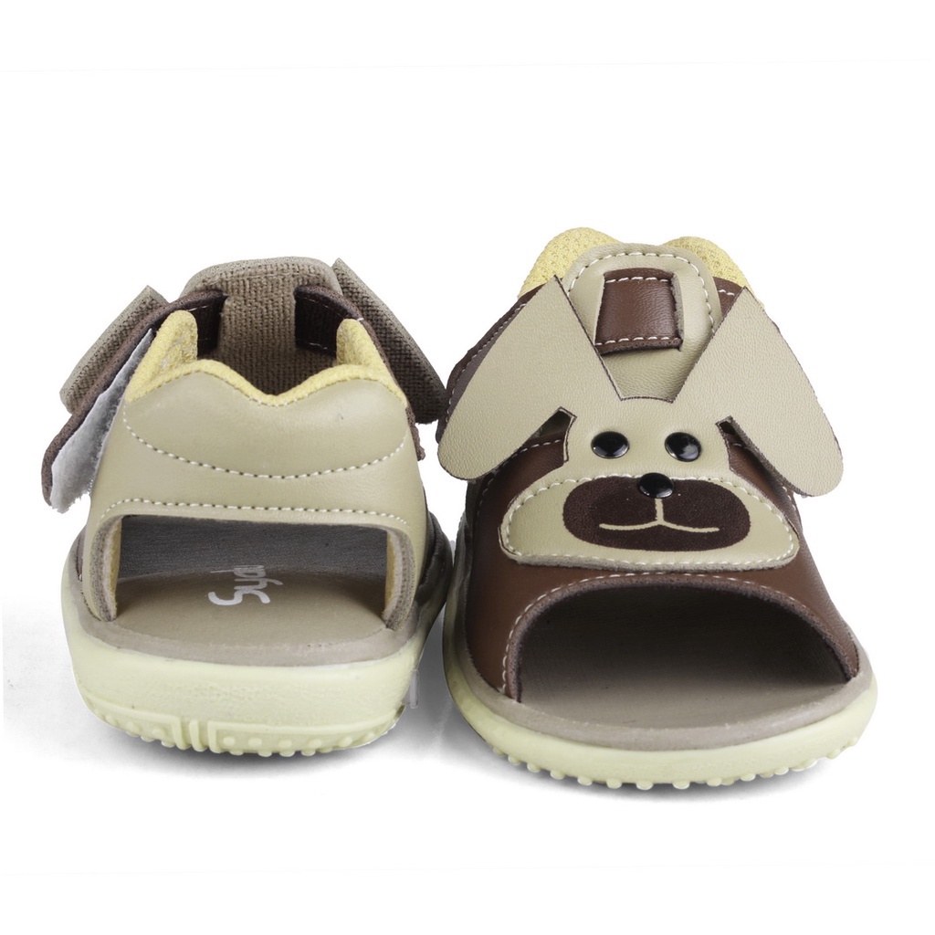 Sandal Anak Bunyi Unisex Ringan kelinci Coklat SY2