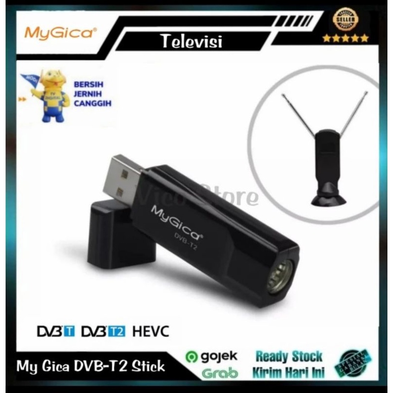 Dongle USB TV Digital DVB T2 Receiver Stick MyGica STB TV BOX Android
