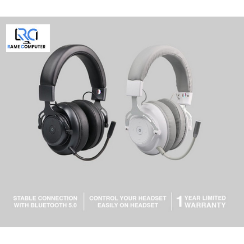 Rexus Headset Gaming Bluetooth Thundervox Stream HX28