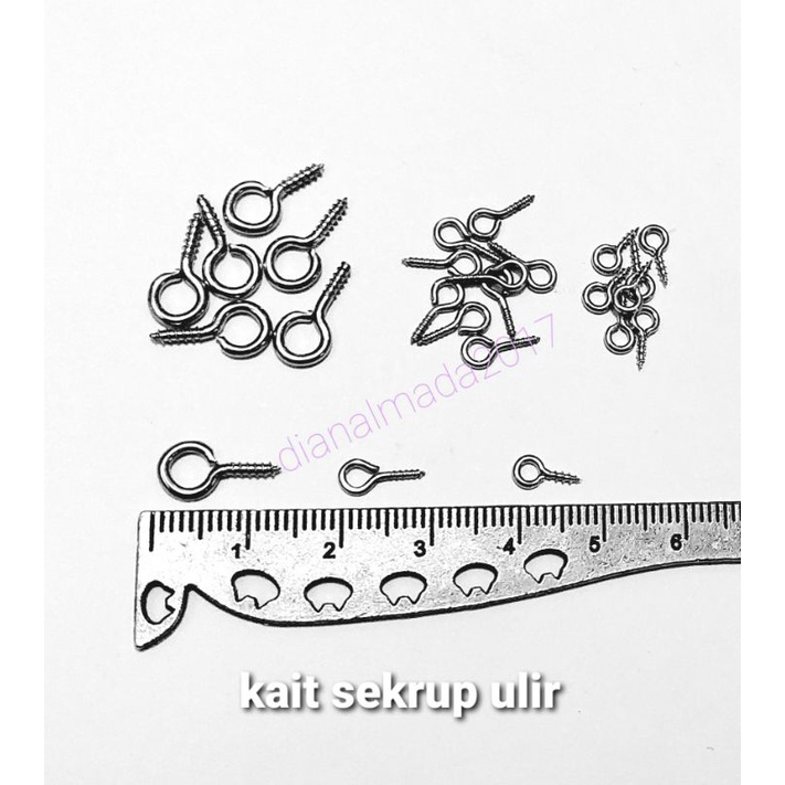 DA 20 pcs paku ulir boneka / sekrup ulir boneka /diy resin craft