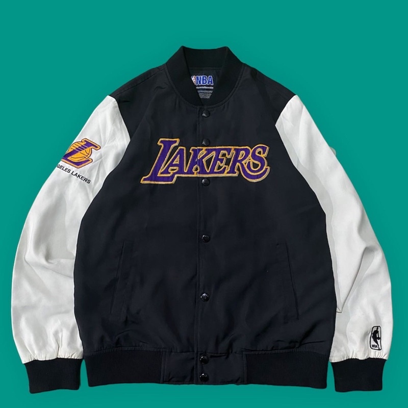varsity nba lakers second original vintage