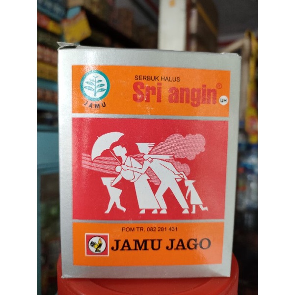 

Jamu Sri Angin Cap JAGO Eceran 1 Sachet