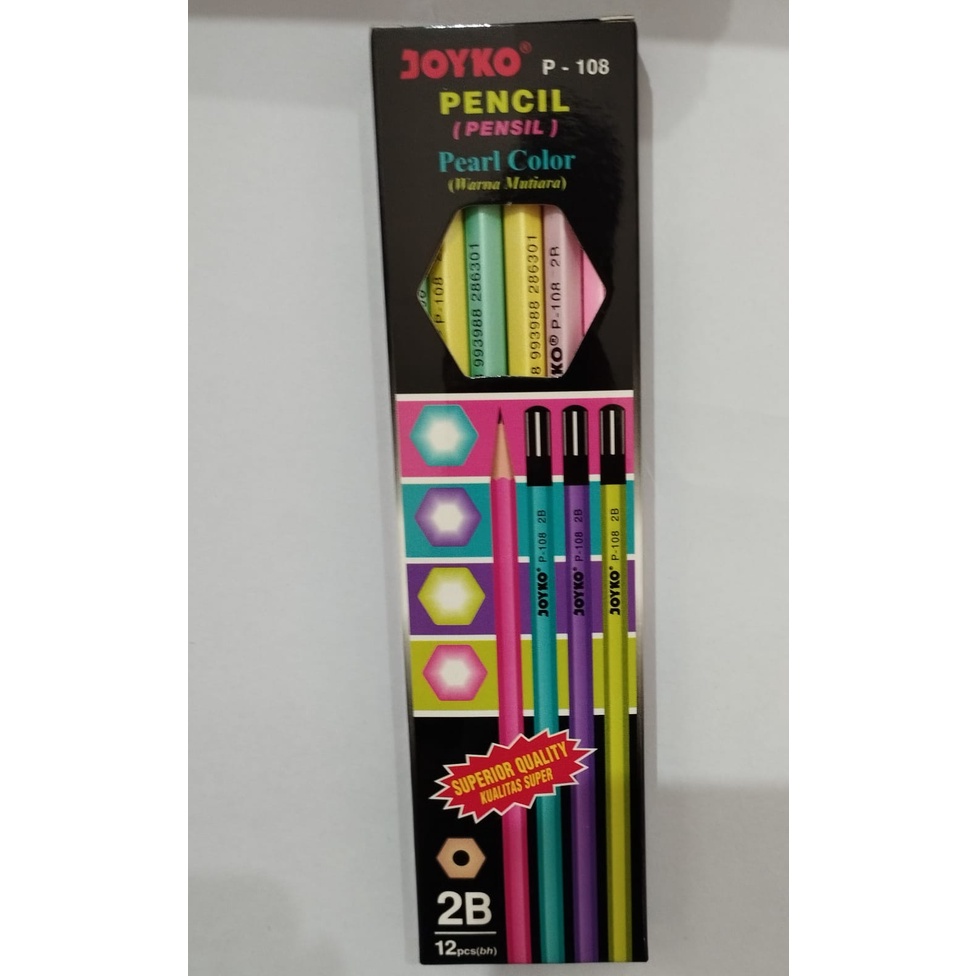 

(Per Kotak) Pensil 2B Joyko P-108