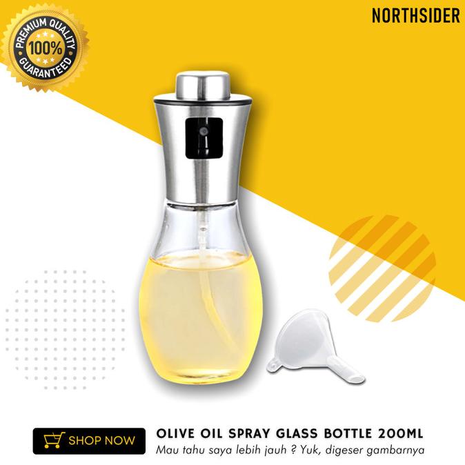 

Buruan beli] BOTOL MINYAK ZAITUN | OLIVE OIL SPRAY GLASS BOTTLE 200ML