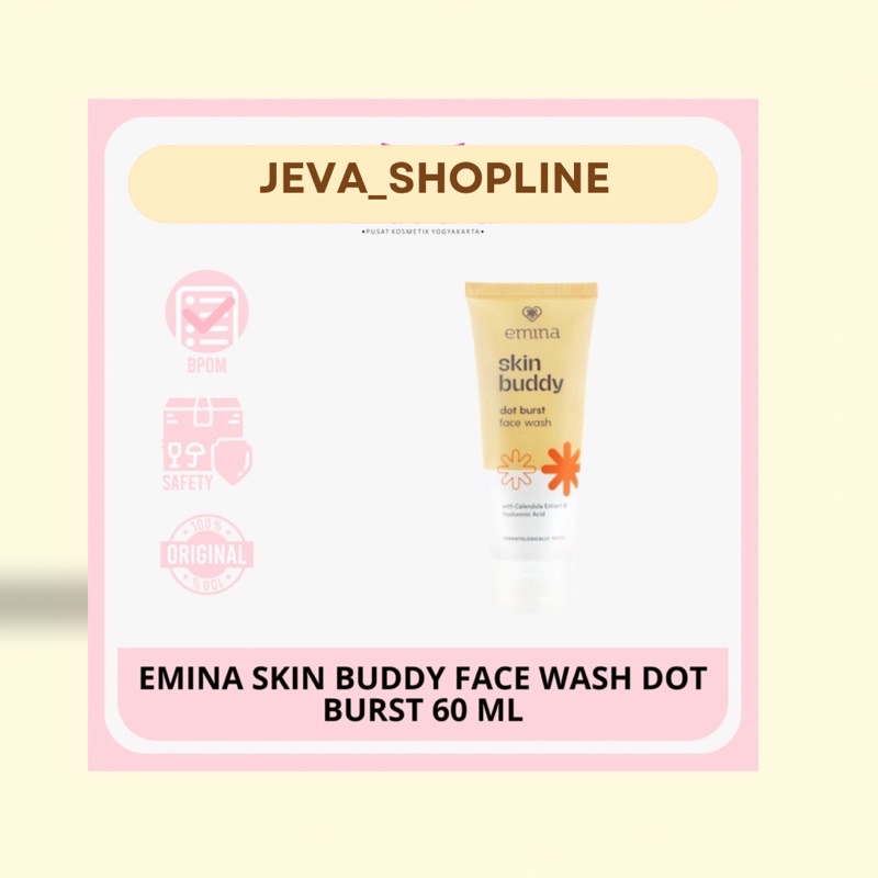 EMINA SKIN BUDDY FACE WASH DOT BRUSH 60 ML