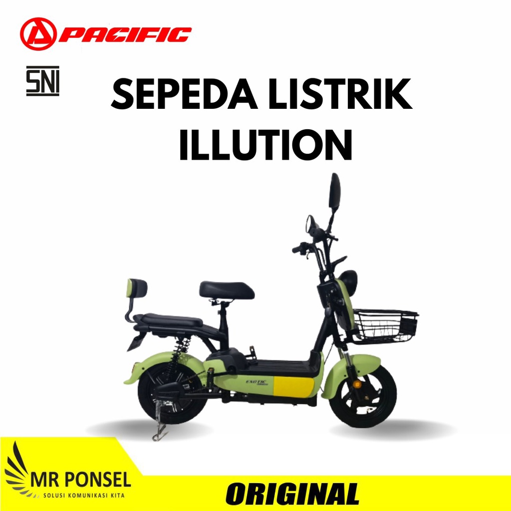 BARU SEPEDA LISTRIK ILLUTION by Pacific