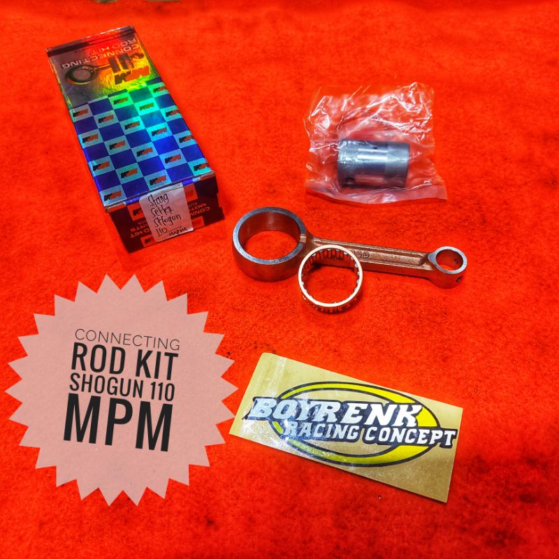 STANG SEHER CONROD KIT CONROD KIT SET SHOGUN 110 MPM - BOYRENK RACING