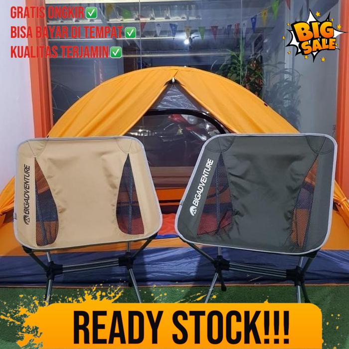 kursi lipat uluwatu folding chair bigadventure portable camping