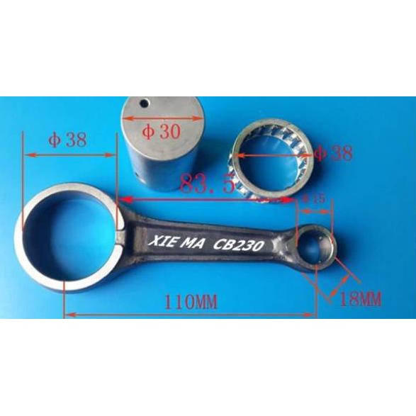 Stang Seher CRF 230 Diablo - Tiger Stroke up 06C EC Kirim Langsung