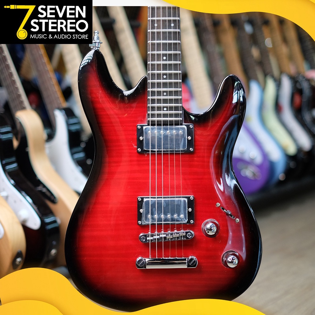 Framus Diablo Supreme D-Series in Burgundy Blackburst Transparent High