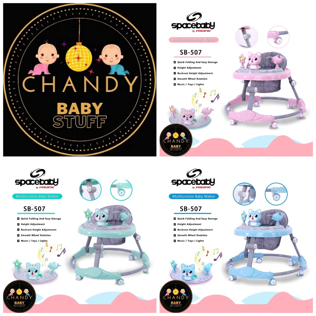 BABY WALKER SPACE BABY SB 507