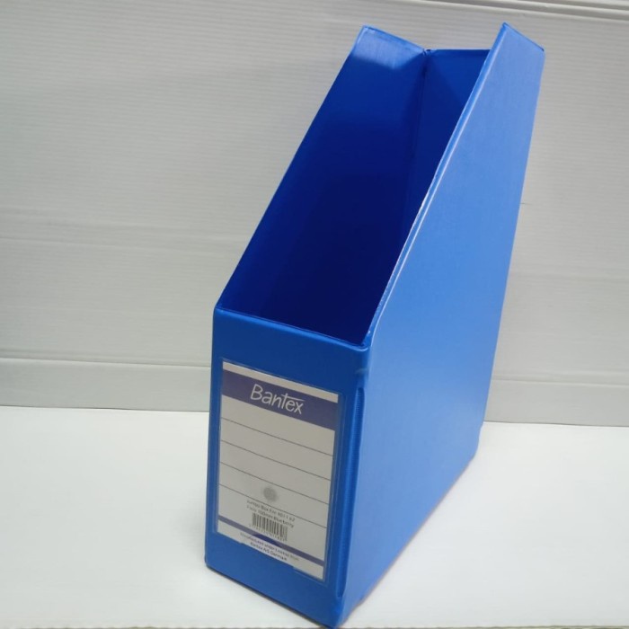 

BOX FILE / MAGAZINE FILE FOLIO 10 CM 4011 62 BANTEX BIRU